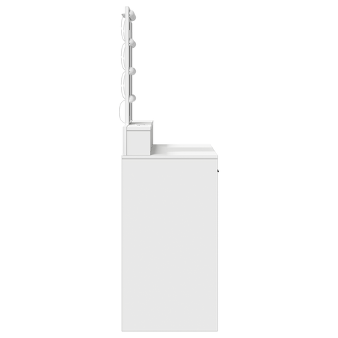 vidaXL Dressing Table White 100 x 41 x 140 cm Engineered wood