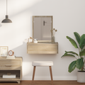 vidaXL Wall Hanging Dressing Table Sonoma Oak 60x40x70 cm
