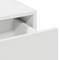 vidaXL Wall Hanging Dressing Table White 83x40x70 cm
