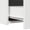vidaXL Wall Hanging Dressing Table White 83x40x70 cm