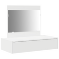 vidaXL Wall Hanging Dressing Table White 83x40x70 cm