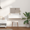 vidaXL Wall Hanging Dressing Table White 83x40x70 cm