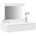 vidaXL Wall Hanging Dressing Table White 83x40x70 cm