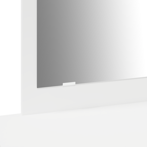 vidaXL Wall Hanging Dressing Table White 100x40x70 cm