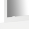 vidaXL Wall Hanging Dressing Table White 100x40x70 cm