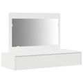 vidaXL Wall Hanging Dressing Table White 100x40x70 cm