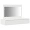 vidaXL Wall Hanging Dressing Table White 100x40x70 cm