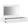 vidaXL Wall Hanging Dressing Table White 100x40x70 cm