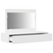 vidaXL Wall Hanging Dressing Table White 100x40x70 cm