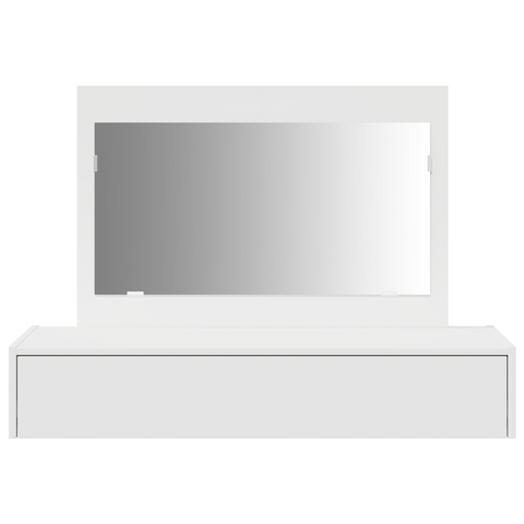 vidaXL Wall Hanging Dressing Table White 100x40x70 cm