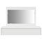 vidaXL Wall Hanging Dressing Table White 100x40x70 cm