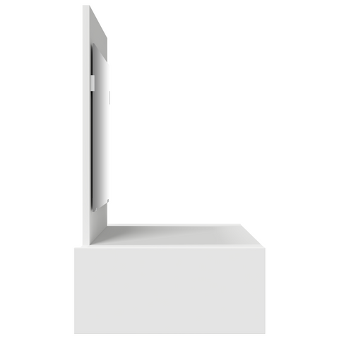 vidaXL Wall Hanging Dressing Table White 100x40x70 cm