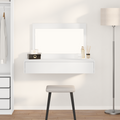 vidaXL Wall Hanging Dressing Table White 100x40x70 cm