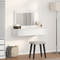 vidaXL Wall Hanging Dressing Table White 100x40x70 cm
