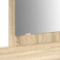 vidaXL Wall Hanging Dressing Table Sonoma Oak 100x40x70 cm