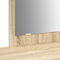 vidaXL Wall Hanging Dressing Table Sonoma Oak 100x40x70 cm