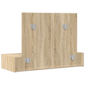 vidaXL Wall Hanging Dressing Table Sonoma Oak 100x40x70 cm
