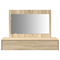 vidaXL Wall Hanging Dressing Table Sonoma Oak 100x40x70 cm