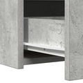 vidaXL Wall Hanging Dressing Table Concrete Grey 100x40x70 cm