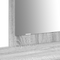 vidaXL Wall Hanging Dressing Table Grey Sonoma 100x40x70 cm