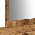 vidaXL Wall Hanging Dressing Table - Vintage Wood - 100x40x70 cm