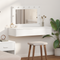 vidaXL Dressing Table White 100 x 40 x 70 cm Engineered wood