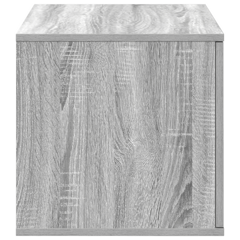 vidaXL Storage Cabinet Grey Sonoma 127x41x40 cm Engineered Wood