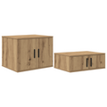 vidaXL Storage Cabinet Artisan Oak 127x41x40 cm Engineered Wood