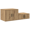 vidaXL Storage Cabinet Artisan Oak 127x41x40 cm Engineered Wood