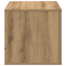 vidaXL Storage Cabinet Artisan Oak 127x41x40 cm Engineered Wood