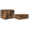vidaXL Storage Cabinet - Smoked Oak - 118x41x40 cm - Engineered Wood