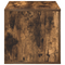 vidaXL Storage Cabinet - Smoked Oak - 118x41x40 cm - Engineered Wood