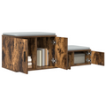 vidaXL Storage Cabinet - Smoked Oak - 118x41x40 cm - Engineered Wood