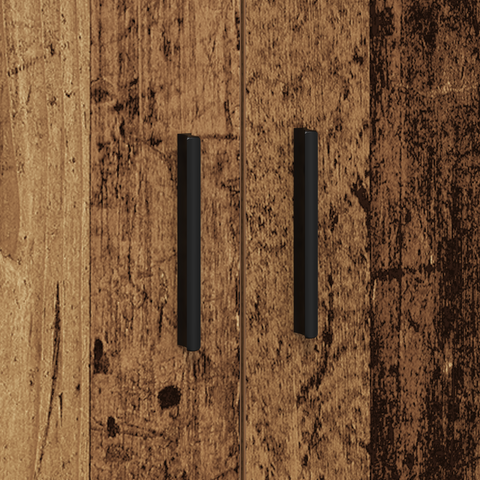 vidaXL Storage Cabinet Old Wood 118x41x40 cm Engineered Wood