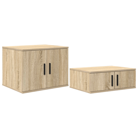 vidaXL Storage Cabinet Sonoma Oak 108x41x40 cm Made of Engineered Wood