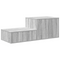 vidaXL Storage Cabinet Grey Sonoma 108x41x40 cm Engineered Wood
