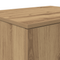 vidaXL Storage Cabinet in Artisan Oak - 108x41x40 cm - Made from Engineered Wood
