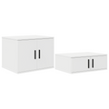 vidaXL White Storage Cabinet 103x41x40 cm Made from Engineered Wood