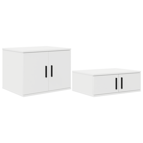 vidaXL White Storage Cabinet 103x41x40 cm Made from Engineered Wood