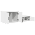vidaXL White Storage Cabinet 103x41x40 cm Made from Engineered Wood