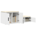 vidaXL White Storage Cabinet 103x41x40 cm Made from Engineered Wood