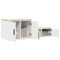 vidaXL White Storage Cabinet 103x41x40 cm Made from Engineered Wood