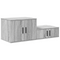 vidaXL Grey Sonoma Storage Cabinet, 103x41x40 cm, Engineered Wood