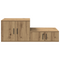 vidaXL Storage Cabinet Artisan Oak 103x41x40 cm Engineered Wood