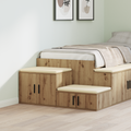 vidaXL Storage Cabinet Artisan Oak 103x41x40 cm Engineered Wood