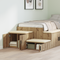 vidaXL Storage Cabinet Artisan Oak 103x41x40 cm Engineered Wood