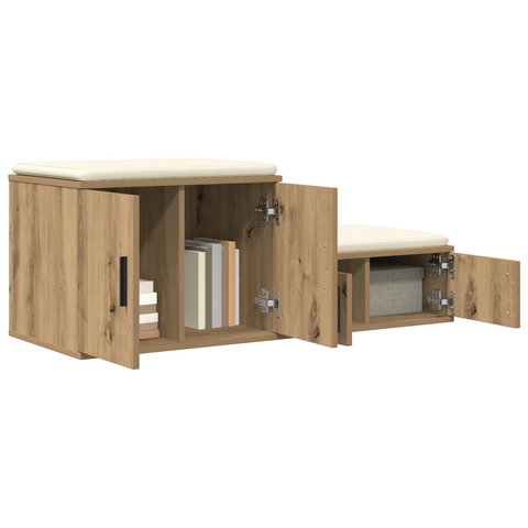 vidaXL Storage Cabinet Artisan Oak 103x41x40 cm Engineered Wood