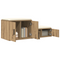 vidaXL Storage Cabinet Artisan Oak 103x41x40 cm Engineered Wood