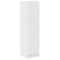 vidaXL Highboard White 31.5 x 32 x 124 cm Engineered wood