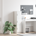 vidaXL Highboard White 31.5 x 32 x 124 cm Engineered wood